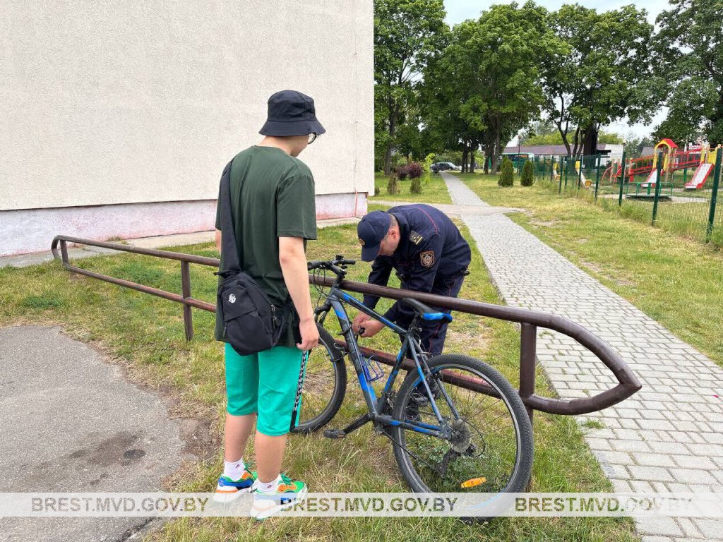 Инновации в борьбе с велосипедными кражами от брестских правоохранителей