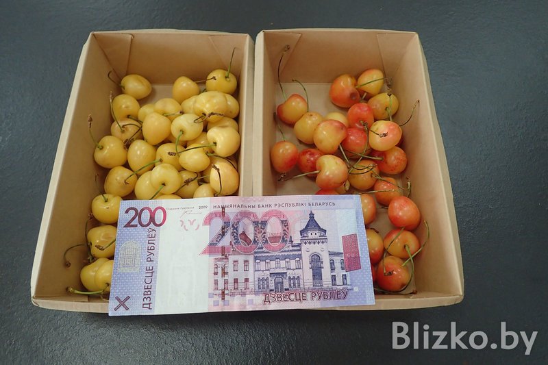 Купили и попробовали самую дорогую черешню на Комаровке: Она стоит в 5 раз больше обычной