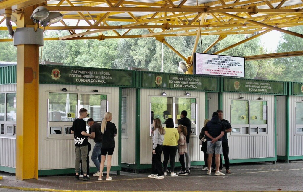 Граница в Бресте