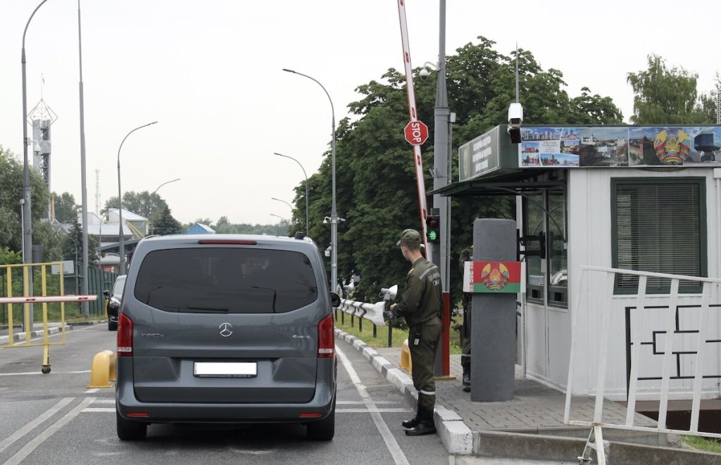 Граница в Бресте