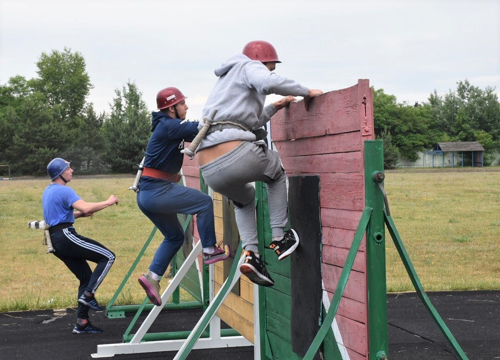 Как прошел чемпионат Брестской области по пожарно-спасательному спорту