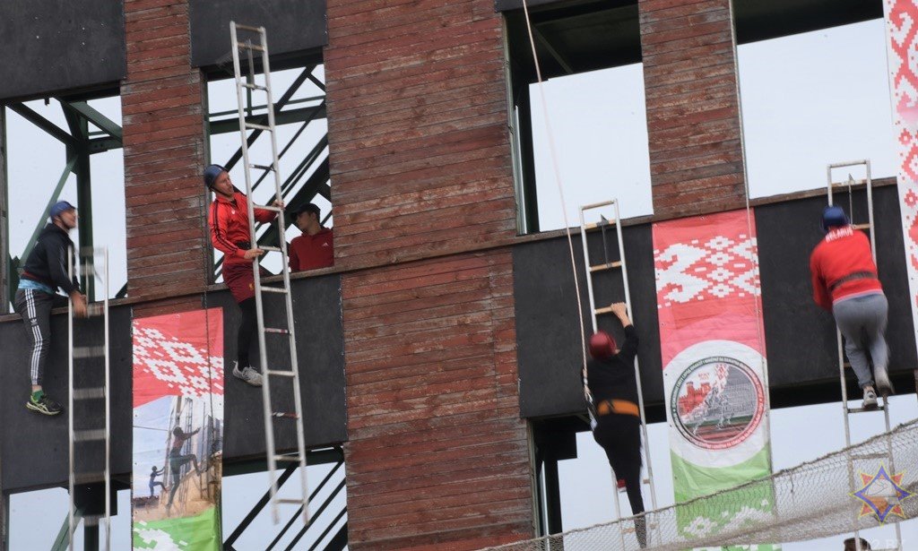 Как прошел чемпионат Брестской области по пожарно-спасательному спорту