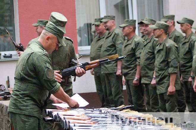 Как проходит учебный сбор теробороны в Лунинце. Подробности