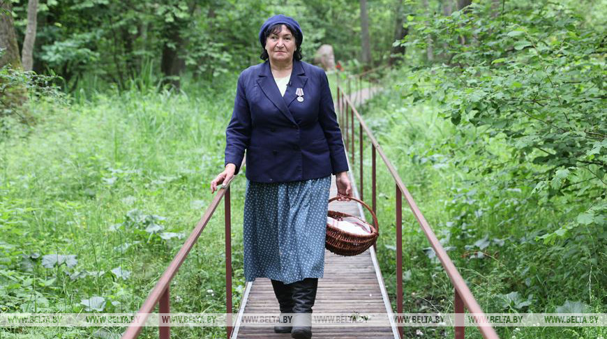 Директор партизанского музея в Брестской области