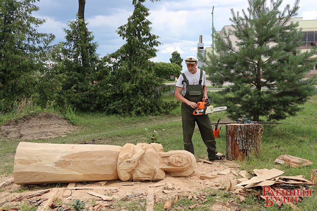 Аллея деревянных скульптур украсит Пружаны ко Дню города