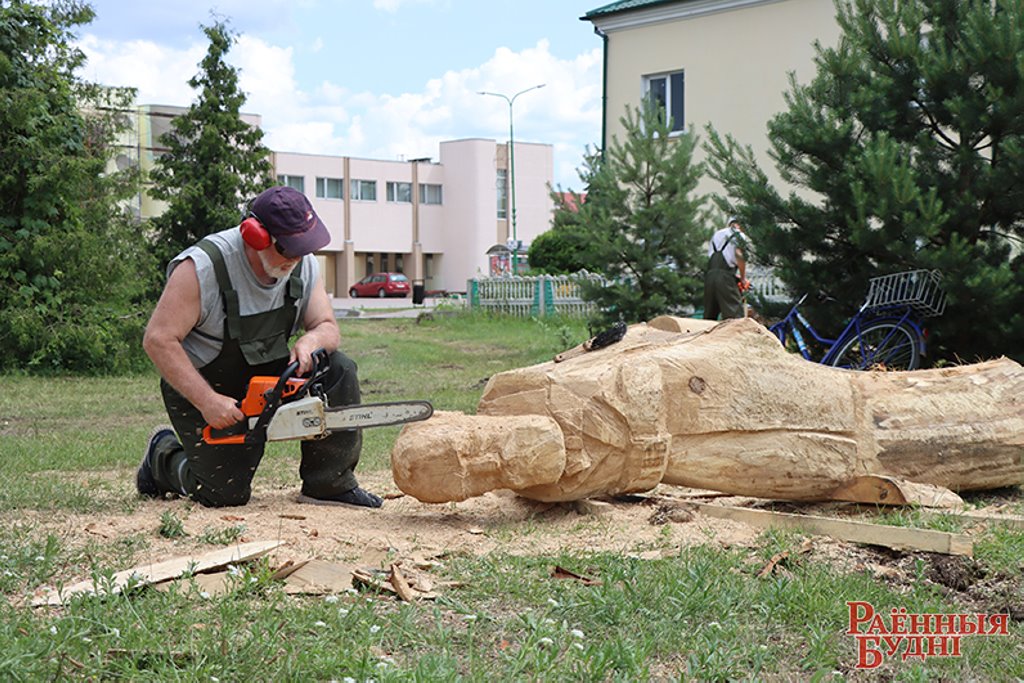 Аллея деревянных скульптур украсит Пружаны ко Дню города