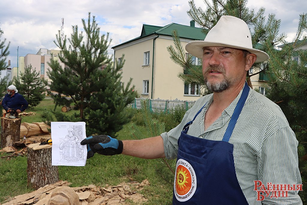 Аллея деревянных скульптур украсит Пружаны ко Дню города