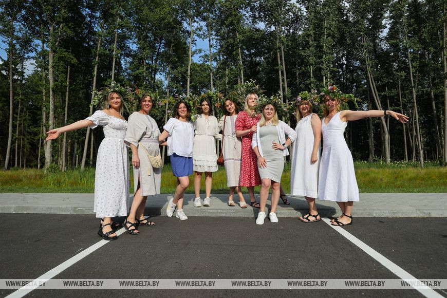 «Хочется больше народных праздников». Шумно и весело отметили Купалье в Беловежской пуще