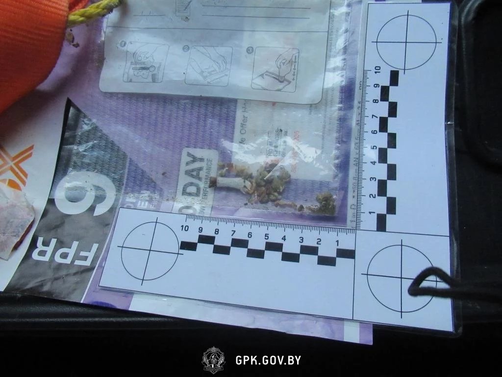 На границе с Литвой в авто на лафете обнаружили марихуану