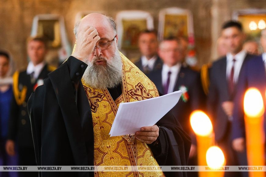 В Свято-Николаевском гарнизонном соборе в Бресте в День Независимости прошла «Молитва за Беларусь»