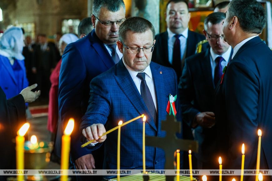 В Свято-Николаевском гарнизонном соборе в Бресте в День Независимости прошла «Молитва за Беларусь»