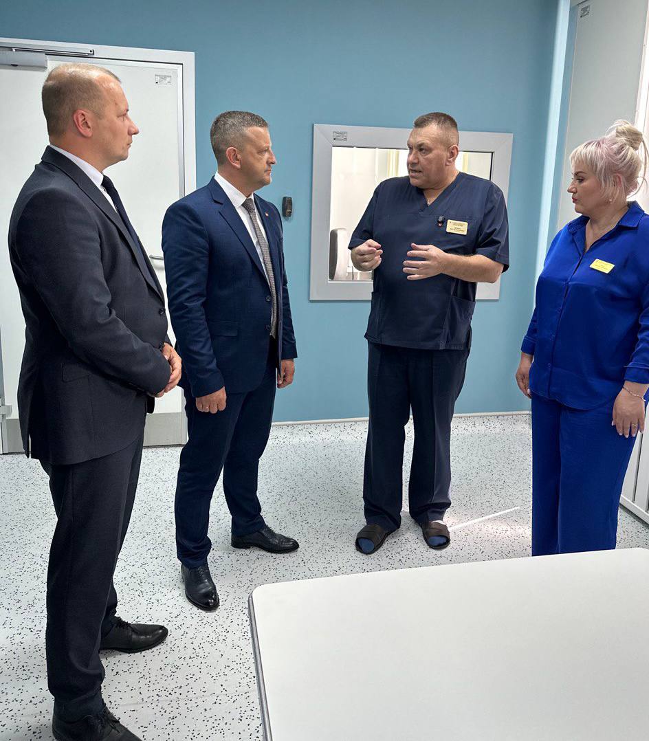 Обновленный рентген-кабинет заработал в Лунинце