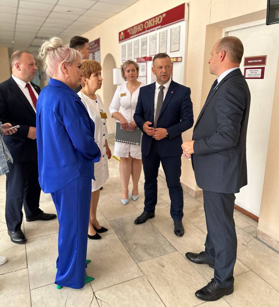 Обновленный рентген-кабинет заработал в Лунинце