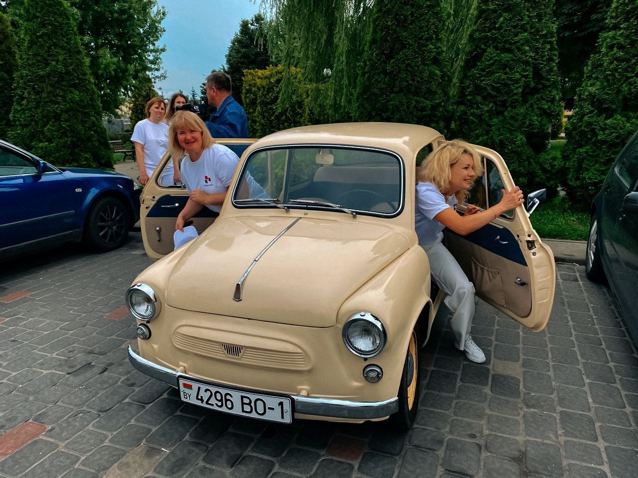 Житель города Пинска восстановил ретроавтомобиль ЗАЗ-965а