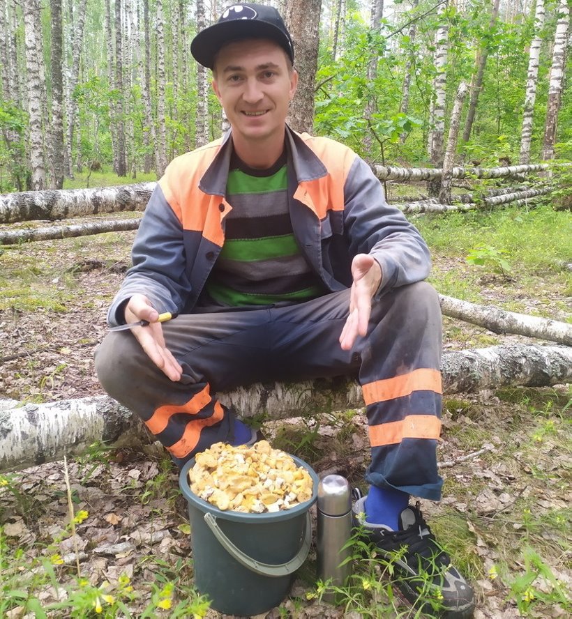 Белорусы отправились за грибами