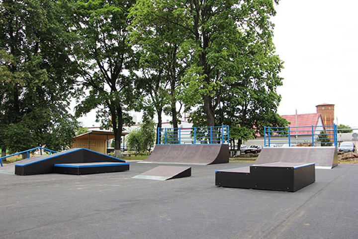 Скейт-парк обустраивают в Ганцевичах