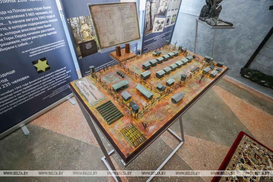 Памятный знак жертвам геноцида открыли на станции Барановичи-Центральные