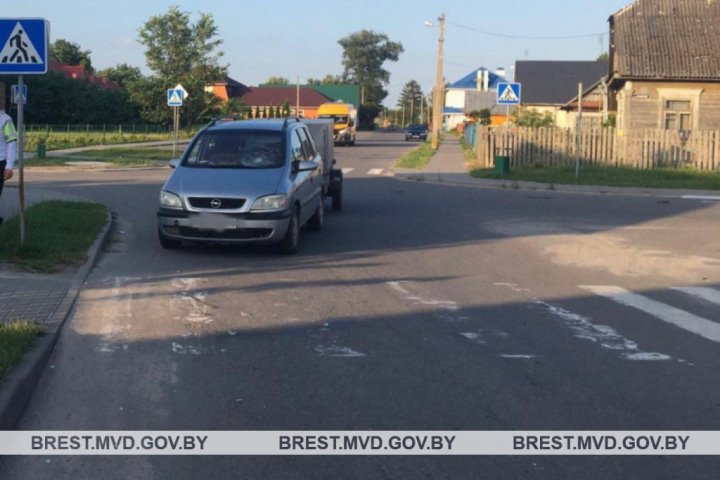 В Столинском районе сбили 8-летнего велосипедиста