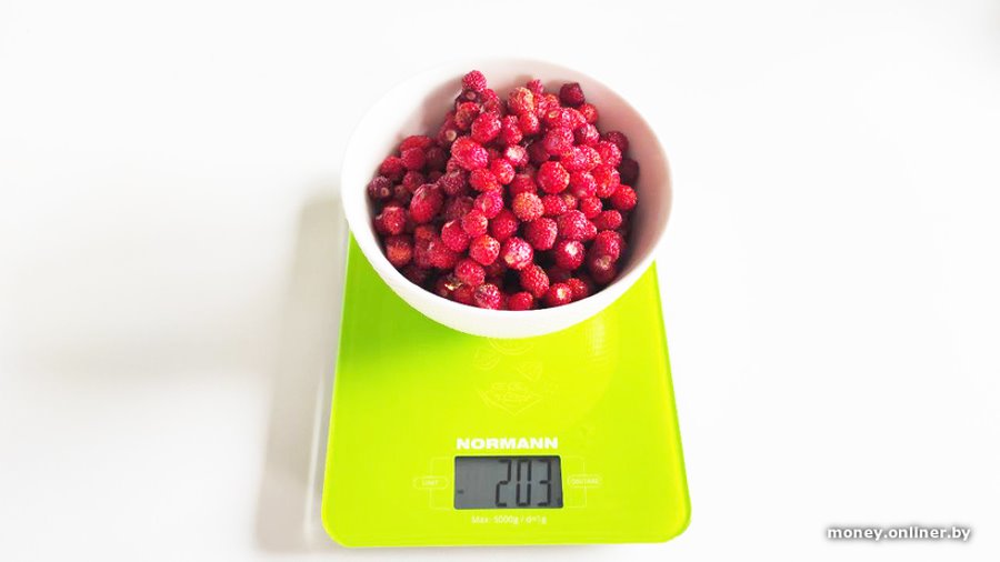 Если стакан земляники стоит 15 рублей, то сколько выйдет за килограмм? Посчитали