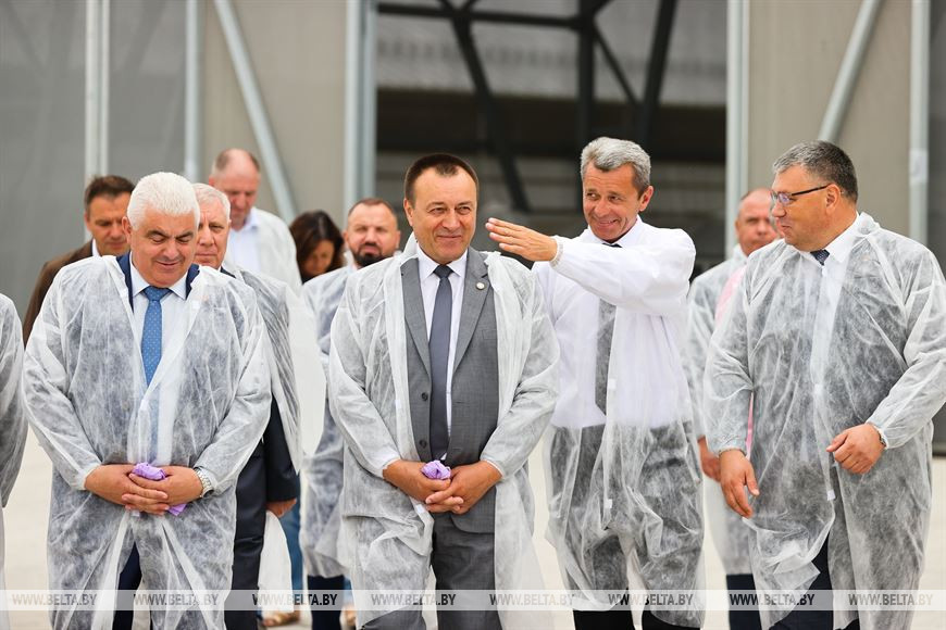 Высокотехнологичный молочно-товарный комплекс на 1 тыс. голов открыли в Пружанском районе