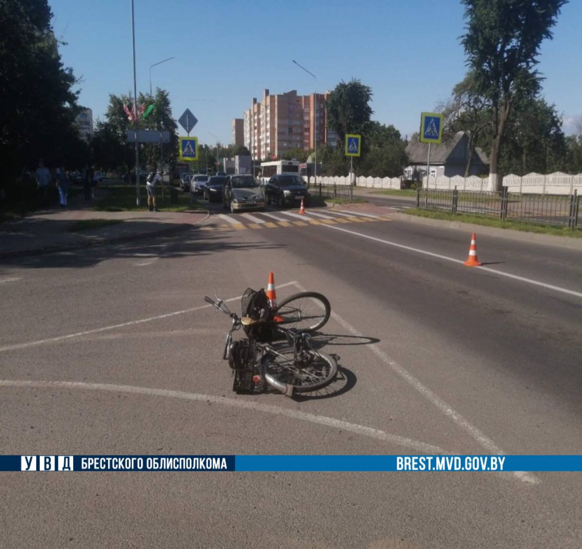 В Брестской области сбит очередной велосипедист