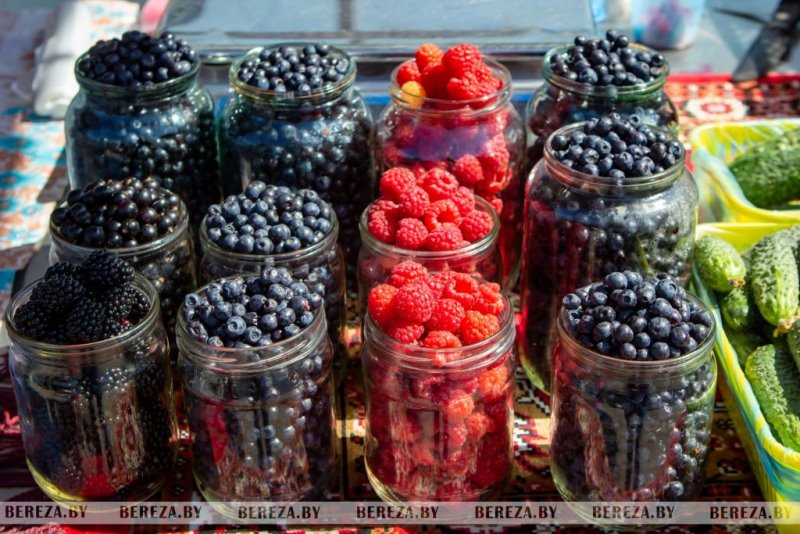 Почем на рынке в Березе продается первая голубика