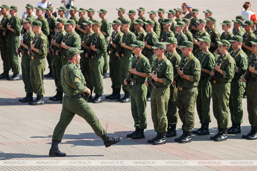 Церемония принятия военной присяги состоялась в Брестской крепости