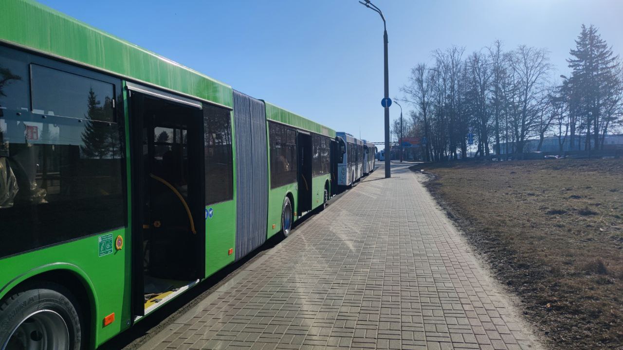 В Бресте появится новый автобус-«гармошка»