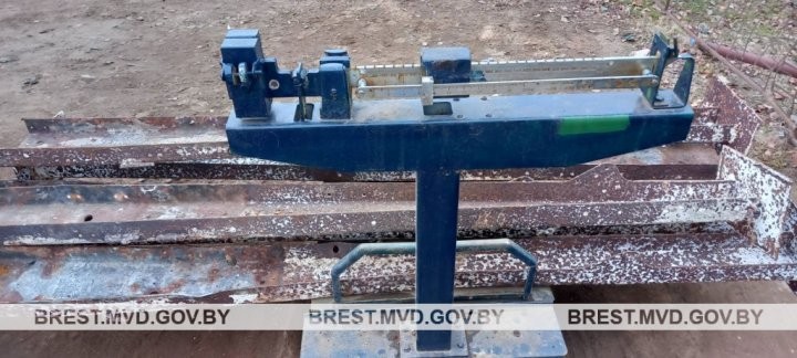 Позарились на металлические опоры. Случай в Брестской области