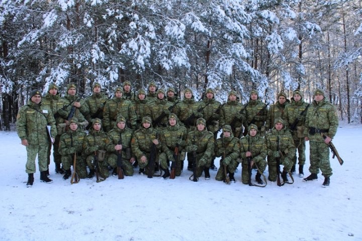 Первые боевые стрельбы состоялись у нового пополнения Пинского погранотряда