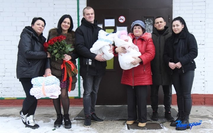 Уникальное явление! Вторая двойня подряд родилась в семье барановичан