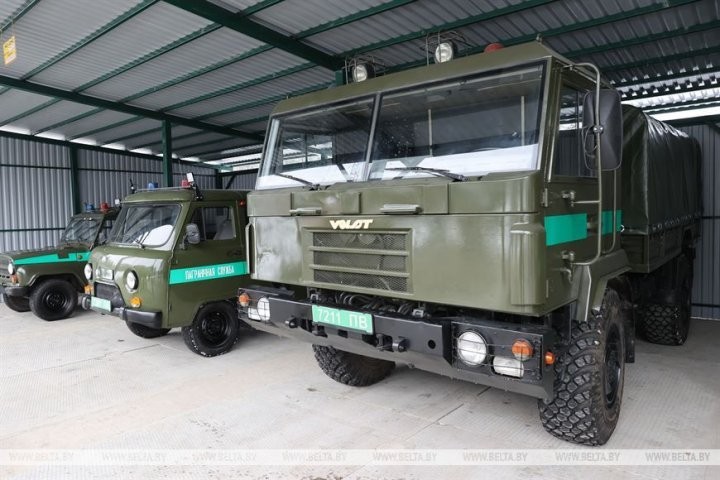 На границе с Украиной В Малоритском районе открыли новую модульную погранзаставу