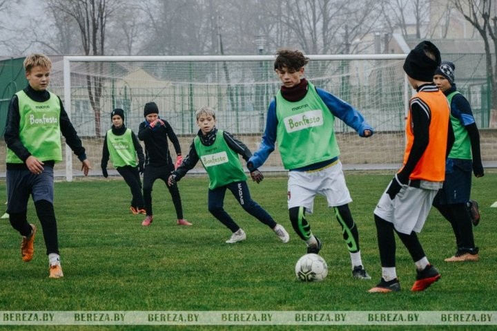 В ДЮСШ г. Березы внедряется новая программа подготовки футболистов