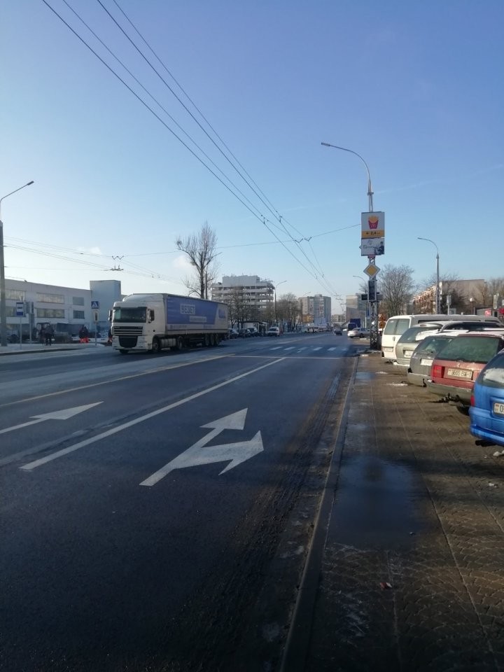 В Бресте на улице Янки Купалыия