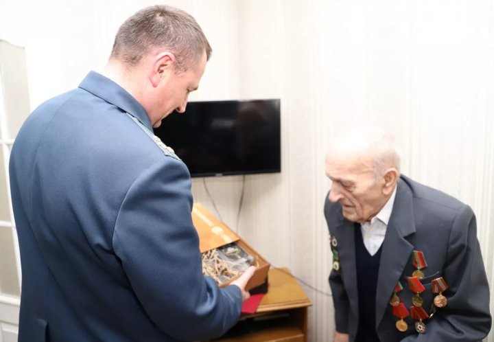95-летие отпраздновал ветеран Великой Отечественной войны, служивший в Брестской таможне