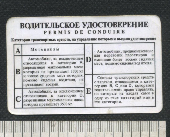 В Беларуси девушка не сдала на права и купила поддельное в/у РФ