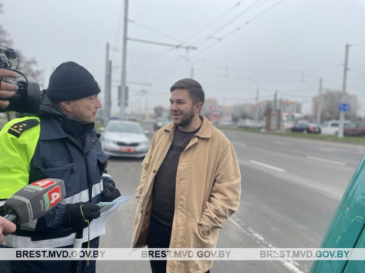 Сотрудники ГАИ проверили, много ли брестчан поменяли шины на зимние