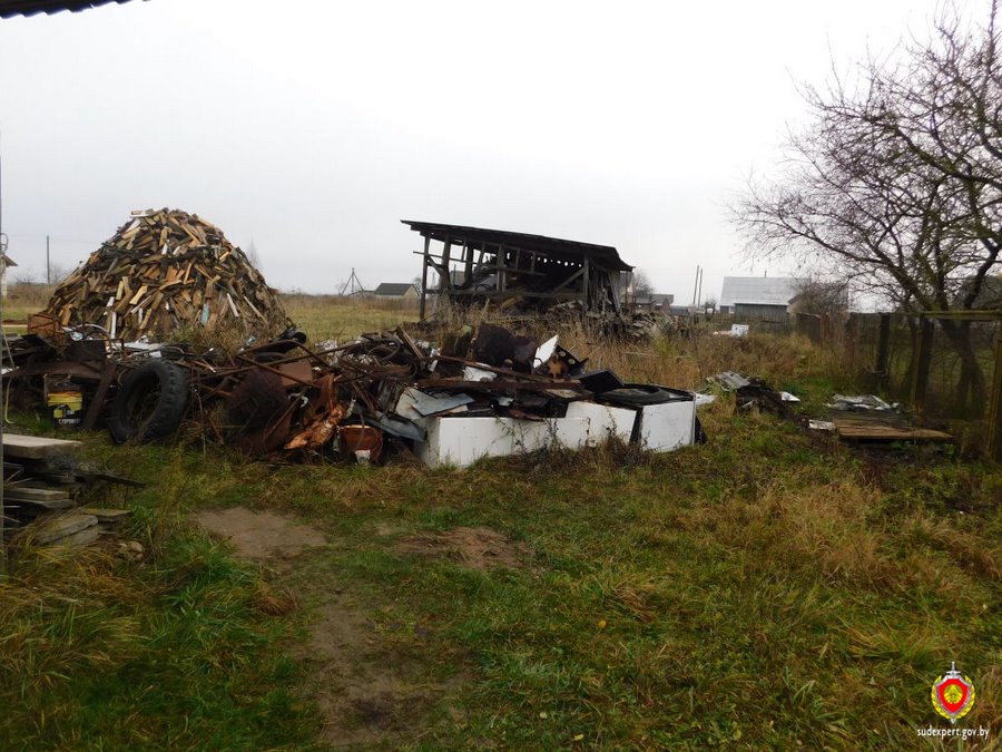 Почти 200 кг металлолома украли со двора сельчанина под Ганцевичами