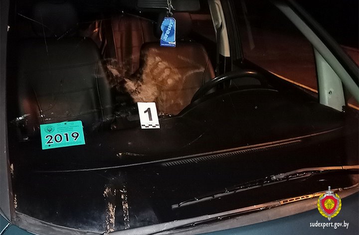 В Березовском районе мужчина нанес удар по лобовому стеклу автомобиля