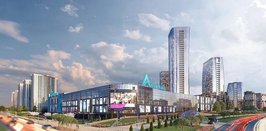 В Минске строят 42-этажный небоскреб, который будет самым высоким зданием в Беларуси