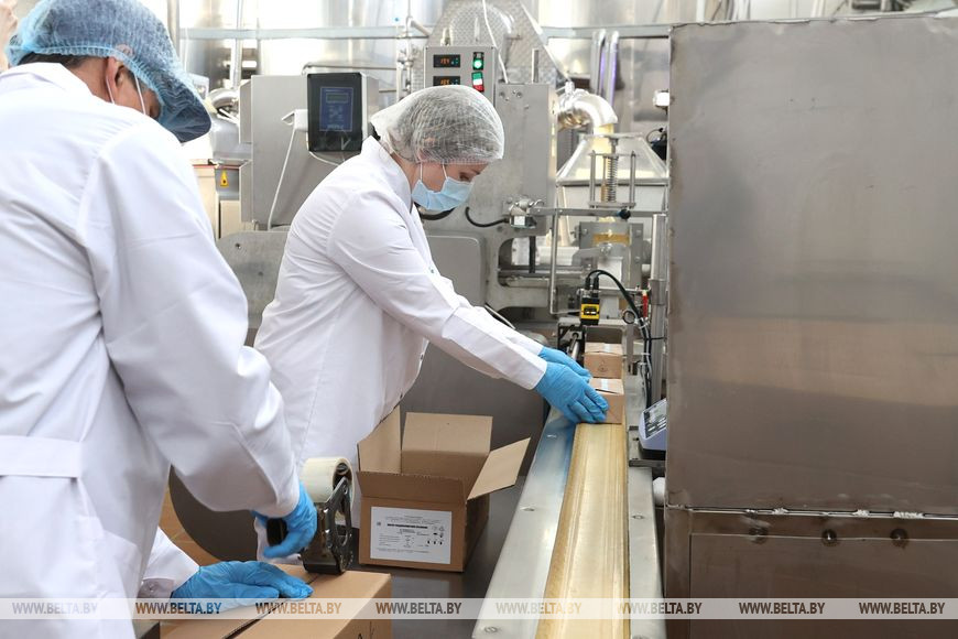 Премьер-министр Беларуси побывал на Лунинецком молочном заводе