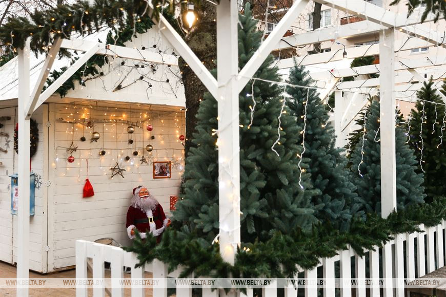 В Бресте открылась предновогодняя ярмарка. Подробности и фоторепортаж