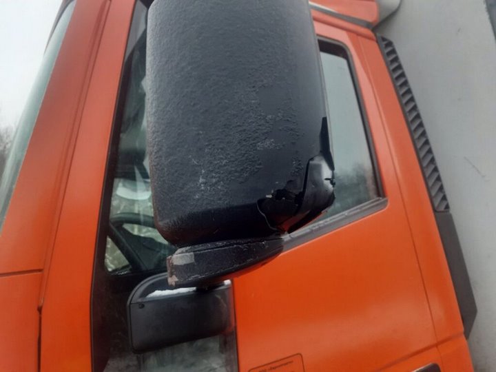 Две фуры не разъехались в Ляховичском районе