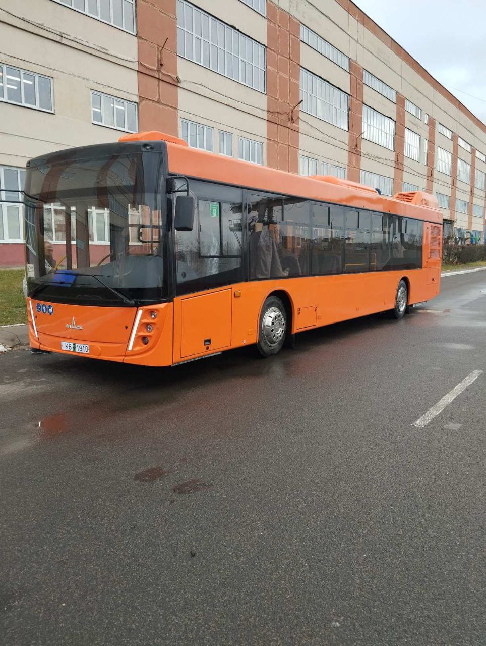 Новый МАЗ будет курсировать по пригородным маршрутам Брестского района