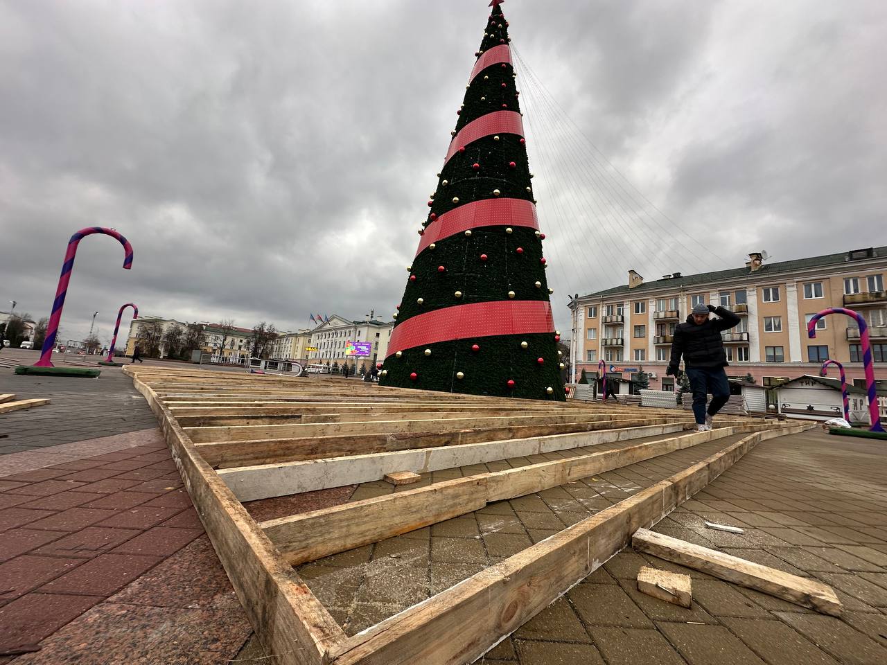 Катку на площади Ленина в Бресте быть