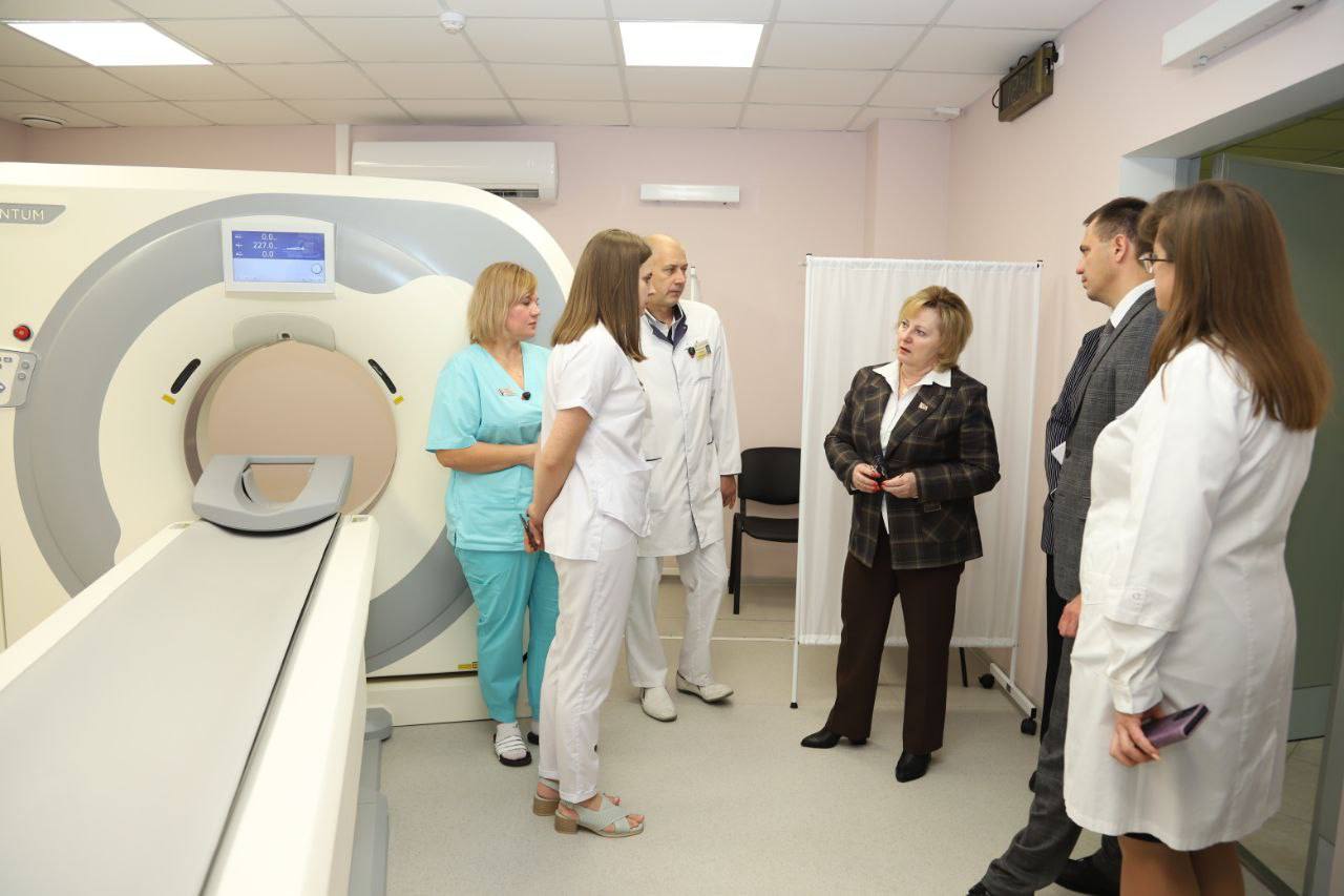 Кабинет компьютерной томографии открыли в Пружанской райбольнице