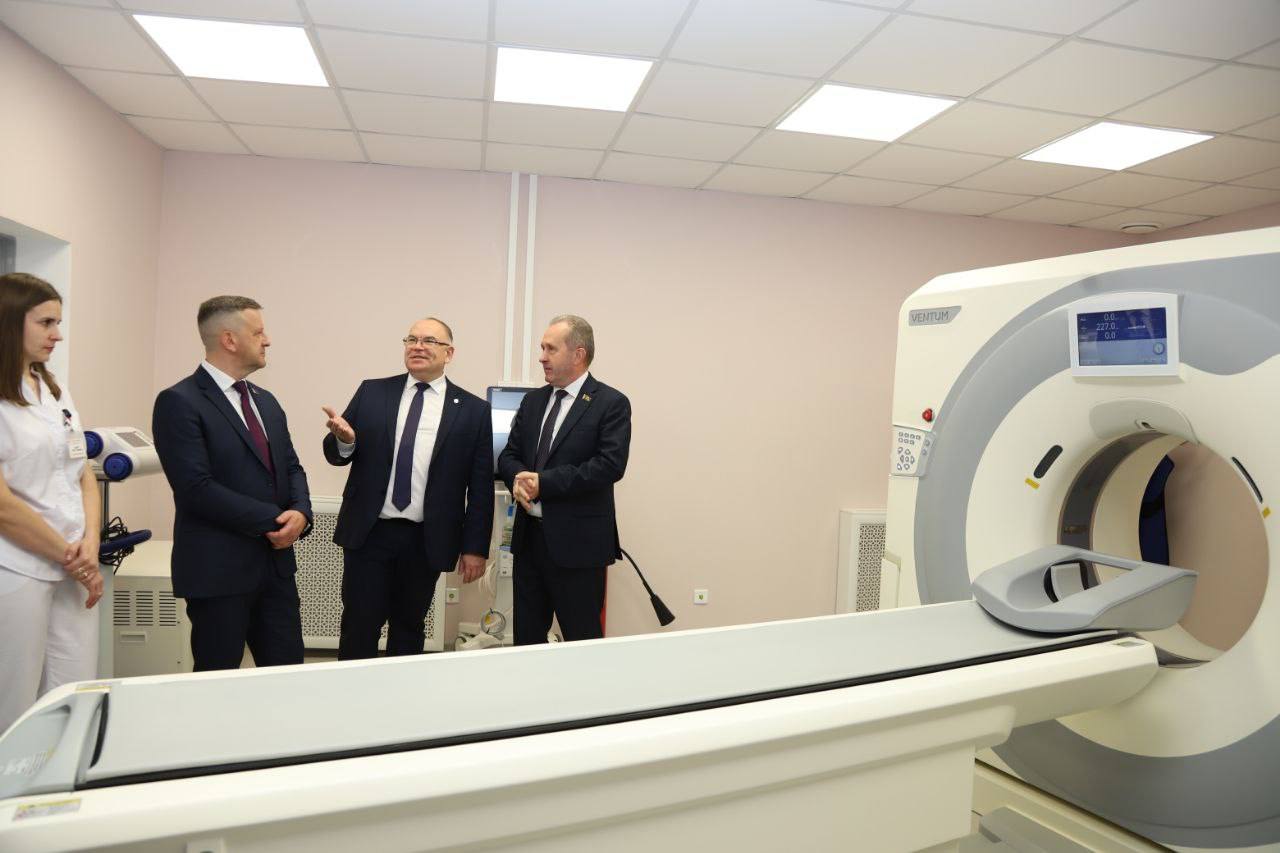 Кабинет компьютерной томографии открыли в Пружанской райбольнице