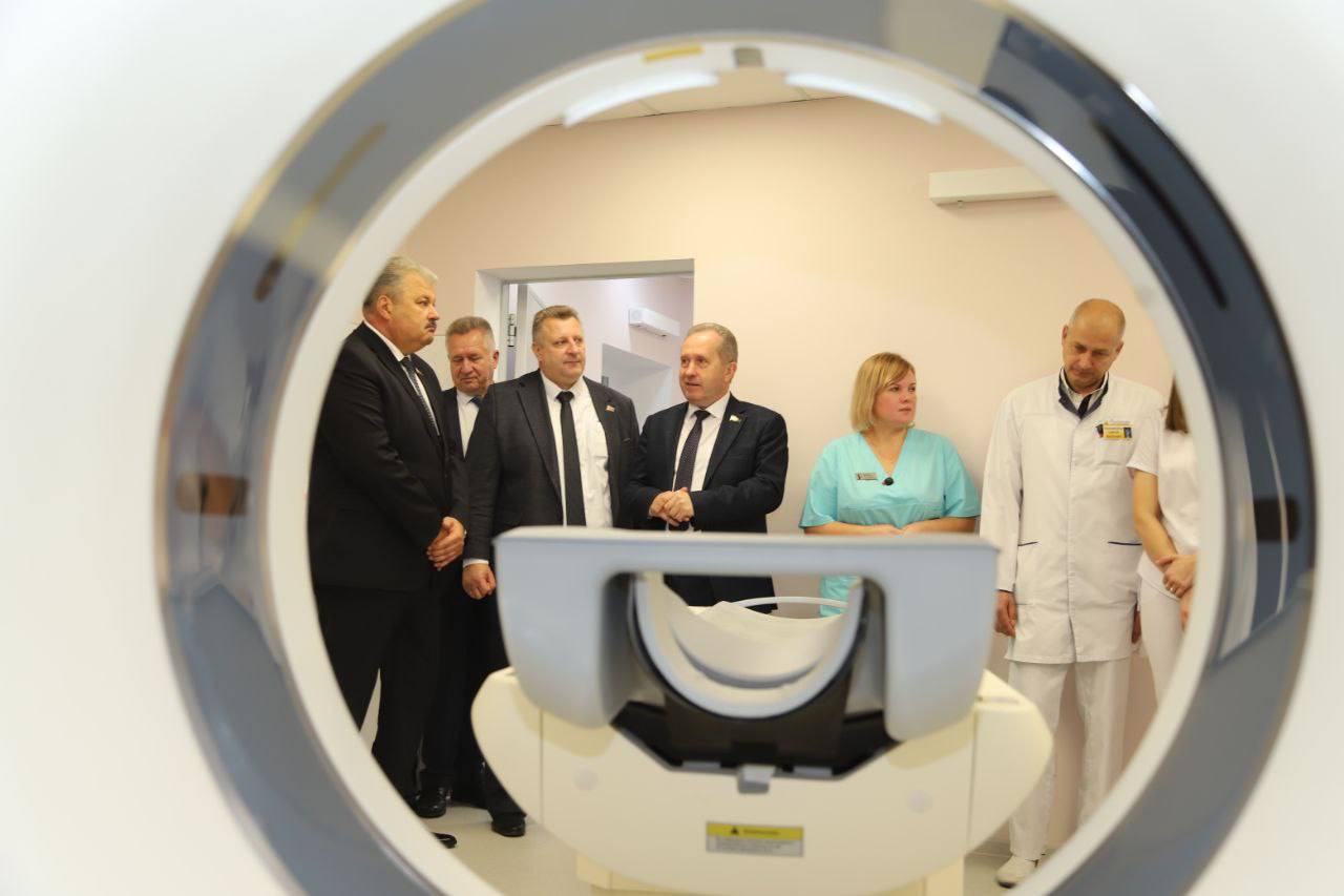 Кабинет компьютерной томографии открыли в Пружанской райбольнице