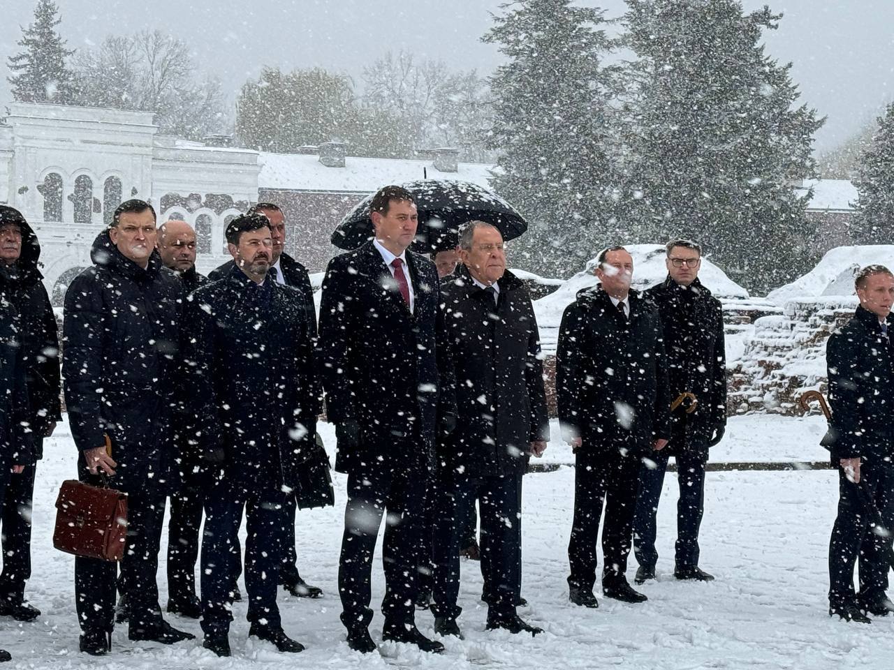 Главы МИД РФ и Беларуси Сергей Лавров и Максим Рыженков прибыли на заседание коллегий дипведомств двух стран в Бресте