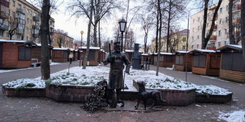 К новогодним ярмаркам готова главная площадка Бреста